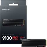 Samsung 9100 PRO Heatsink 1 TB, SSD PCIe 5.0 x4, NVMe 2.0, M.2 2280