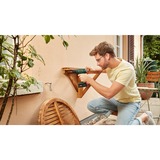 Bosch Heimwerken & Garten Akku-Schlagbohrschrauber EasyImpact 18V-40 grün/schwarz, 2x Li-Ionen Akku 2,0Ah, Koffer, POWER FOR ALL ALLIANCE