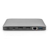 Digitus Thunderbolt 3 Dockingstation 8K silber, HDMI, VGA, USB-A, USB-C, 3,5mm, SD/MicroSD