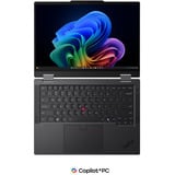 Lenovo ThinkPad T14s 2-in-1 G2 (21YY004AGE), Notebook schwarz, Intel® Core™ Ultra 7 355, Intel® Graphics, 32 GB LPDDR5X, 1 TB (1 TB SSD), Windows 11 Pro