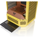 Thermaltake The Tower 250 Butter Caramel, Tower-Gehäuse gelb, Tempered Glass