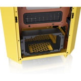 Thermaltake The Tower 250 Butter Caramel, Tower-Gehäuse gelb, Tempered Glass