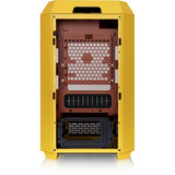 Thermaltake The Tower 250 Butter Caramel, Tower-Gehäuse gelb, Tempered Glass