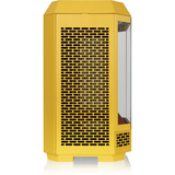Thermaltake The Tower 250 Butter Caramel, Tower-Gehäuse gelb, Tempered Glass