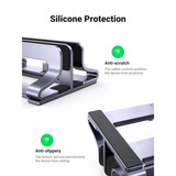 UGREEN LP258 Vertikaler Laptop-Ständer schwarz, für Notebooks mit einer Dicke von 12 bis 26 mm