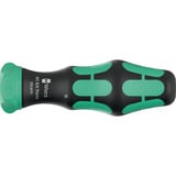 Wera 80 RA Vario Handhalter mit Ratschenfunktion, Schraubendreher schwarz/grün, für Doppelklingen aus dem Wera Vario-Programm