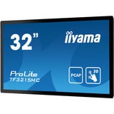 iiyama ProLite TF3215MC-B2, LED-Monitor 80 cm (31.5 Zoll), schwarz, FullHD, Touchscreen, HDMI, DP, VGA