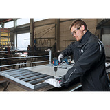 Bosch Combo Kit Akku-Bohrschrauber 18 Volt 65 + Bohrhammer 18 Volt 26 mit 2 Akkus 5 Ah und Ladegerät, Sets Kit