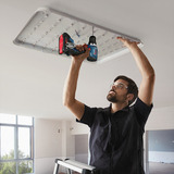 Bosch Combo Kit Akku-Bohrschrauber 18 Volt 65 + Bohrhammer 18 Volt 26 mit 2 Akkus 5 Ah und Ladegerät, Sets Kit