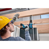 Bosch Combo Kit Akku-Bohrschrauber 18 Volt 65 + Bohrhammer 18 Volt 26 mit 2 Akkus 5 Ah und Ladegerät, Sets Kit