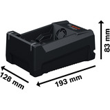 Bosch Combo Kit Akku-Bohrschrauber 18 Volt 65 + Bohrhammer 18 Volt 26 mit 2 Akkus 5 Ah und Ladegerät, Sets Kit