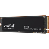 Crucial P310 500 GB, SSD schwarz, PCIe 4.0 x4, NVMe, M.2 2280
