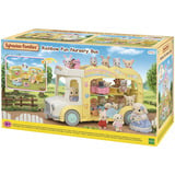 EPOCH Traumwiesen Sylvanian Families - Erlebniskindergarten Bus Regenbogen, Konstruktionsspielzeug 