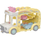 EPOCH Traumwiesen Sylvanian Families - Erlebniskindergarten Bus Regenbogen, Konstruktionsspielzeug 