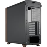 Fractal Design Summit Black TG Light Tint, Tower-Gehäuse schwarz/holz
