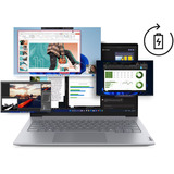Lenovo ThinkBook 14 G8 IAL (21SJ00PEGE), Notebook grau, Intel® Core™ Ultra 9 185H, Intel® Graphics, 16 GB DDR5, 512 GB (512 GB SSD), Windows 11 Pro