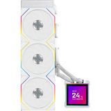 Lian Li HydroShift II LCD-S 360TL, Wasserkühlung weiß