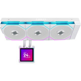 Lian Li HydroShift II LCD-S 360TL, Wasserkühlung weiß