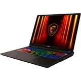 MSI Vector 16 HX AI A2XWHG-074, Gaming-Notebook grau, Intel® Core™ Ultra 7 255HX, NVIDIA GeForce RTX 5070 Ti, 16 GB DDR5, 512 GB (512 GB SSD), Windows 11 Home