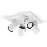 Philips Hue White & Color Ambiance Argenta 4er-Spot, LED-Leuchte weiß