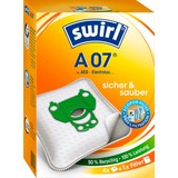 Swirl Staubsaugerbeutel A07 EcoPor 4 Beutel, 1 Abluftfilter