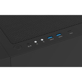 Thermaltake View 290 TG ARGB, Tower-Gehäuse schwarz, Tempered Glass x 2