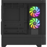 Thermaltake View 290 TG ARGB, Tower-Gehäuse schwarz, Tempered Glass x 2