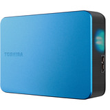 Toshiba Canvio Flex 4TB, Externe Festplatte blau (glänzend), USB-C / USB-A