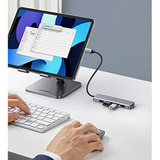 UGREEN USB-C Hub (4-Port, USB 3.0, OTG), USB-Hub grau