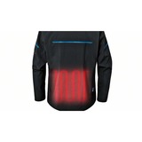 Bosch Professional Heat+Jacket GHJ 12+18V Solo Größe 3XL, Arbeitskleidung schwarz, ohne Akku und Ladegerät