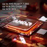 GIGABYTE GAMING A18 3WHK3DEC64SH, Gaming-Notebook schwarz, AMD Ryzen 7 260, NVIDIA GeForce RTX 5070, 32 GB DDR5, 1 TB (1 TB SSD), Windows 11 Home