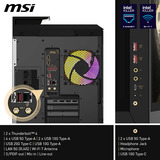 MSI MEG Vision X AI 2NVV7-009AT, Gaming-PC schwarz/transparent, Windows 11 Home
