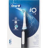  Oral-B iO Series 3 Matt Black mit Reiseetui, Elektrische Zahnbürste schwarz, Matt Black