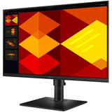 SAMSUNG Essential S24D402GAU, LED-Monitor 60 cm (24 Zoll), schwarz, FullHD, IPS, USB-Hub, DP, HDMI, 100Hz Panel