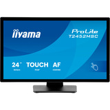 iiyama ProLite T2452MSC-B2, LED-Monitor 60.5 cm (24 Zoll), schwarz (matt), FHD, IPS, Touchscreen, HDMI, USB-Hub, 120Hz Panel