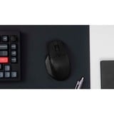 Keychron M6 Wireless, Gaming-Maus schwarz, PixArt 3395 (1K Polling-Rate)