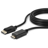 Lindy Adapterkabel DisplayPort > HDMI 10,2 Gbit/s schwarz, 5 Meter