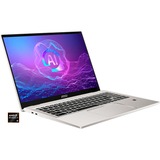 MSI Prestige A16 AI+ A3HMG-036, Notebook silber, AMD Ryzen AI 9 365, AMD Radeon 880M, 32 GB LPDDR5X, 1 TB (1 TB SSD), Windows 11 Home