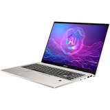 MSI Prestige A16 AI+ A3HMG-036, Notebook silber, AMD Ryzen AI 9 365, AMD Radeon 880M, 32 GB LPDDR5X, 1 TB (1 TB SSD), Windows 11 Home