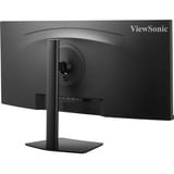 ViewSonic VA3420C, LED-Monitor 86.6 cm (34.1 Zoll), schwarz, UWQHD, IPS, HDMI, DP, USB-C, USB-Hub, 120Hz Panel