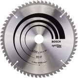 Bosch PRO Wood Kreissägeblatt, Ø 254mm, 60Z Bohrung 30mm, für Kapp- & Gehrungssägen