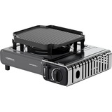 Campingaz Gaskocher Camp'Bistro 3 mit Grillplatte silber/grau, 2,2kW Einflammkocher, Modell 2025