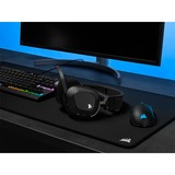 Corsair HS80 RGB Wireless Headset, Gaming-Headset schwarz, USB