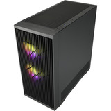 FSP M330, Tower-Gehäuse schwarz, Tempered Glass
