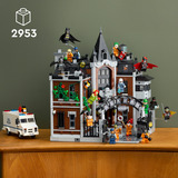 LEGO 76300 DC Super Heroes Batman Arkham Asylum, Konstruktionsspielzeug 