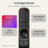LG OLED42C6ELB.AEUD, OLED-Fernseher 105.5 cm (42 Zoll), schwarz, UltraHD/4K, Triple Tuner, 120Hz Panel