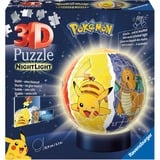 Ravensburger 3D Puzzleball Nachtlicht Pokémon 72 Teile