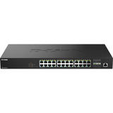 D-Link DMS-1250-28/E, Switch schwarz
