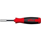 Wiha Schraubendreher mit Bit Magazin LiftUp 25, 1/4" schwarz/rot, 12 Bits, magnetisch