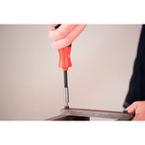 Wiha Schraubendreher mit Bit Magazin LiftUp 25, 1/4" schwarz/rot, 12 Bits, magnetisch